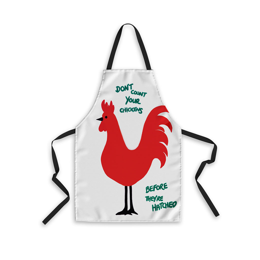 Don't Count Your Chickens Apron
